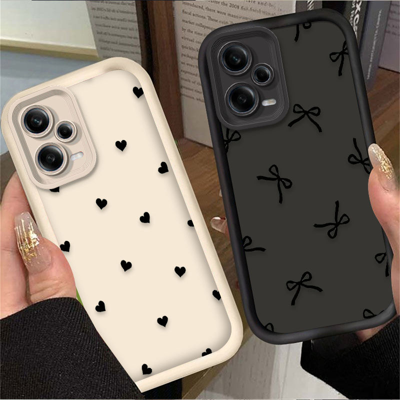 Black Love Heart Bowknot Phone - Phone Cases Xiaomi 14 reseña y precio