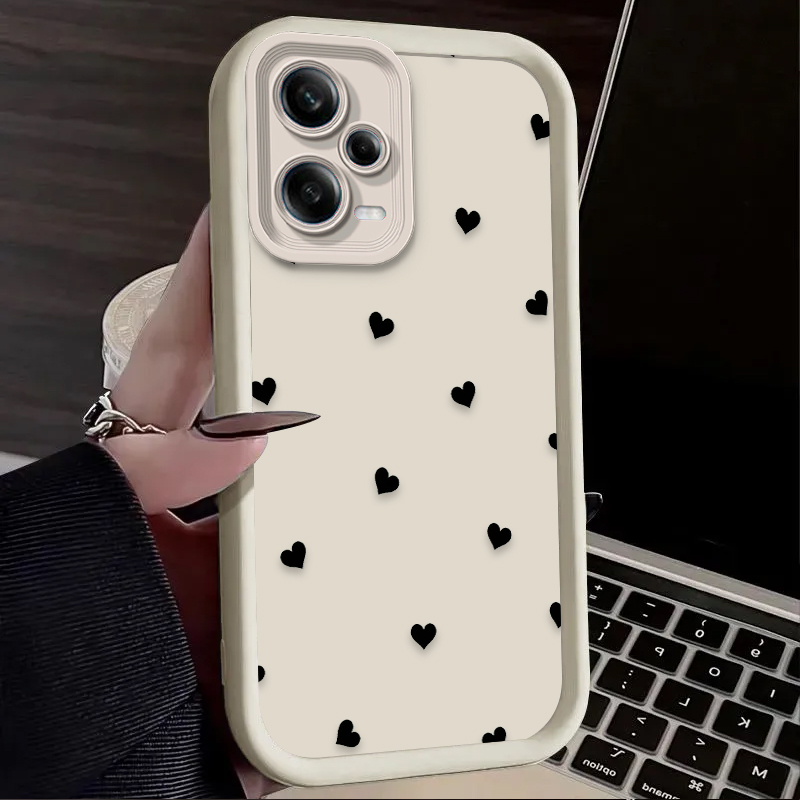 Black Love Heart Bowknot Phone - Phone Cases Xiaomi 14 reseña y precio