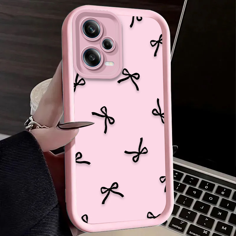 Black Love Heart Bowknot Phone - Phone Cases Xiaomi 14 reseña y precio
