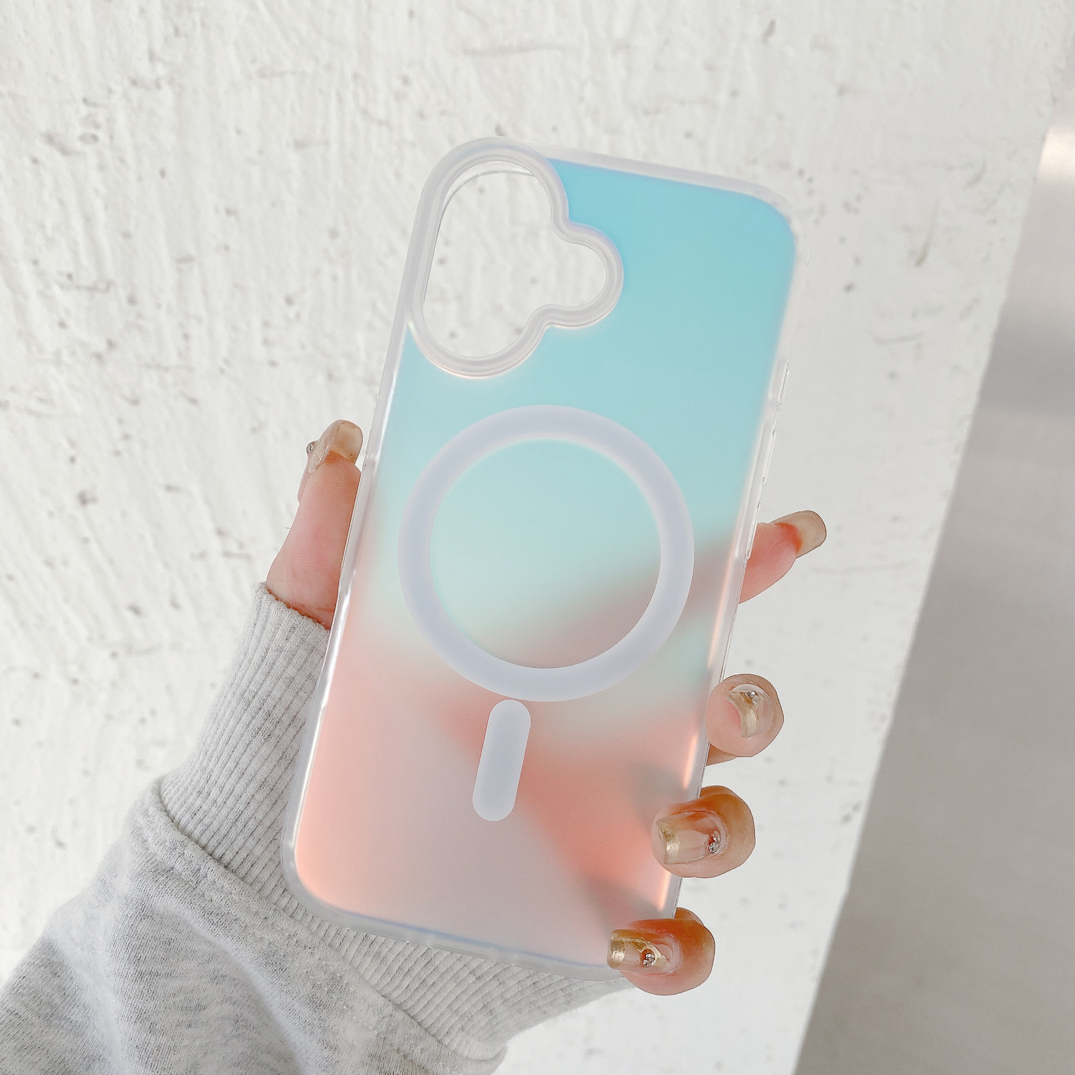 For iphone 17 pro max 17pro 16 - Gradient Color Case reseña y precio