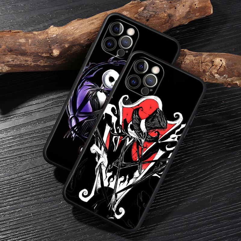 Jack Skellington Black Art Dis - Phone Cases Iphone 15 reseña y precio