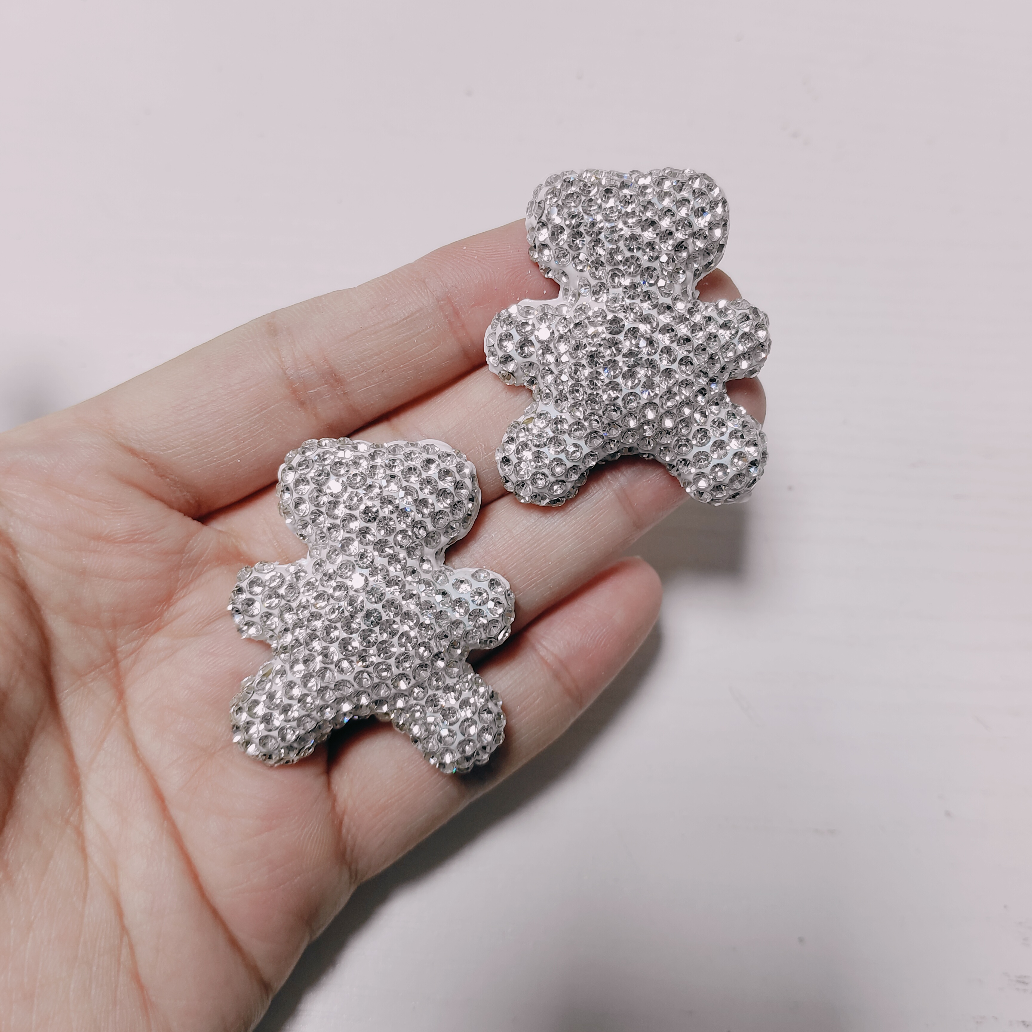 2Pcs Shiny Full Rhinestone Bea - Phone Cases Junk reseña y precio