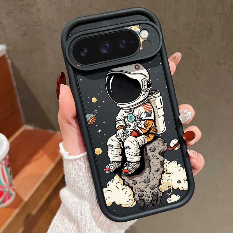 Cartoon Astronaut Print TPU Ph - Phone Cases Google Pixel 10 Pro reseña y precio