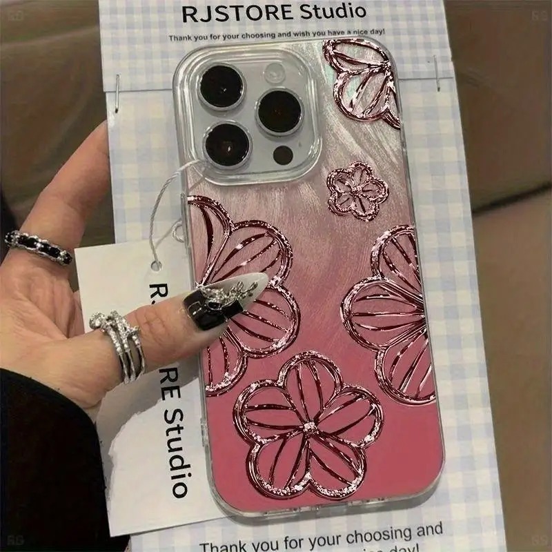 Fashionable Gradient Glass Flo - Phone Cases You Can Design reseña y precio
