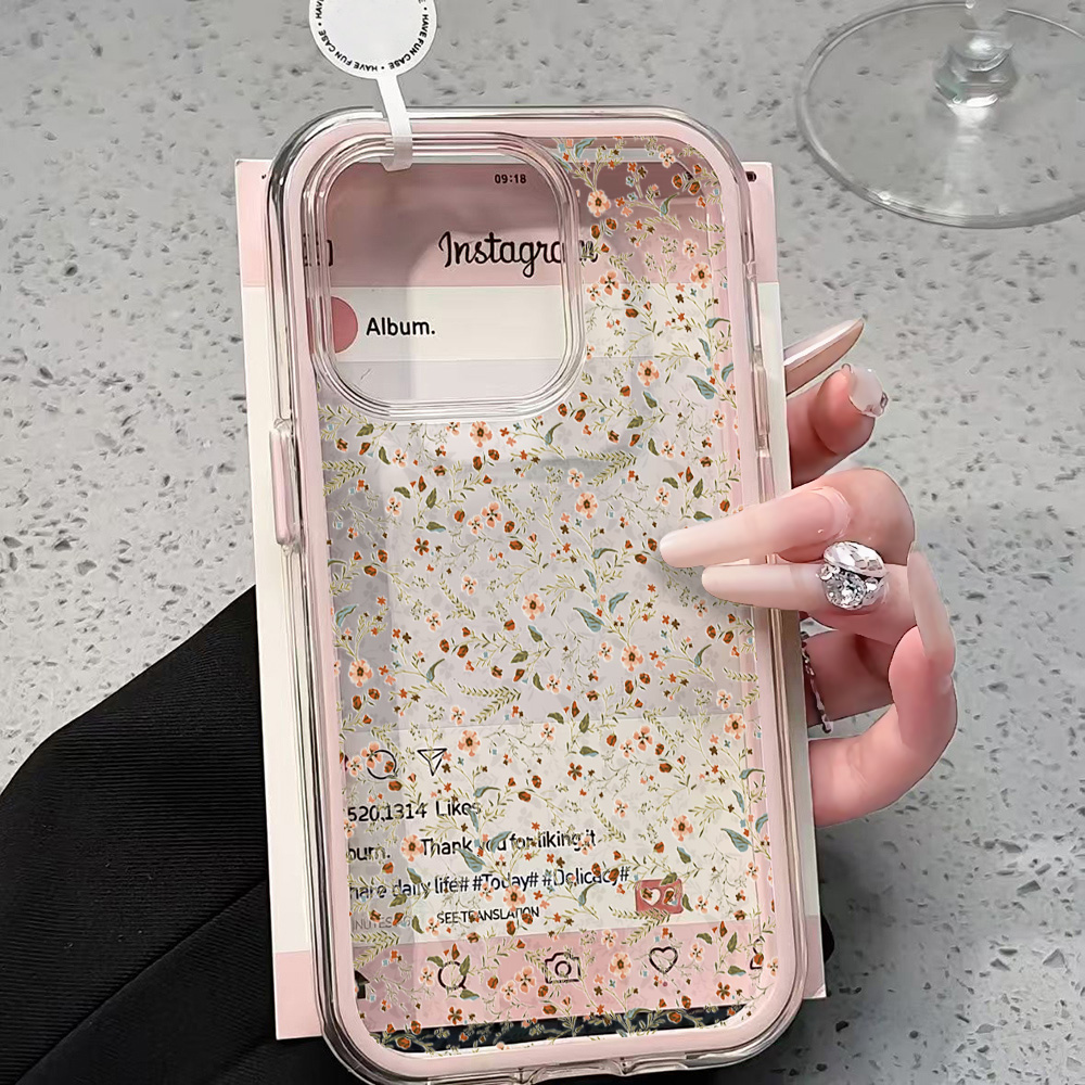 Wildflowers Clear Phone Case F - Phone Cases Online reseña y precio