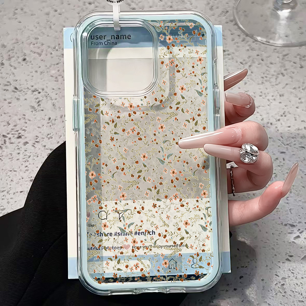 Wildflowers Clear Phone Case F - Phone Cases Online reseña y precio
