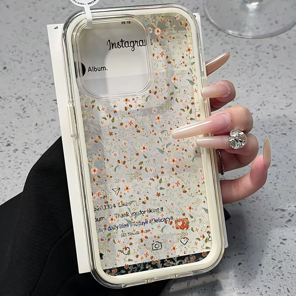 Wildflowers Clear Phone Case F - Phone Cases Online reseña y precio
