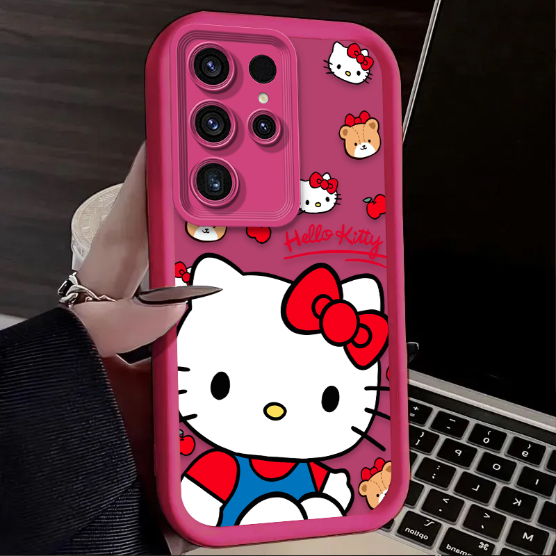 Sanrio Hello Kitty Silicone Ca - Phone Cases Galaxy S23 reseña y precio