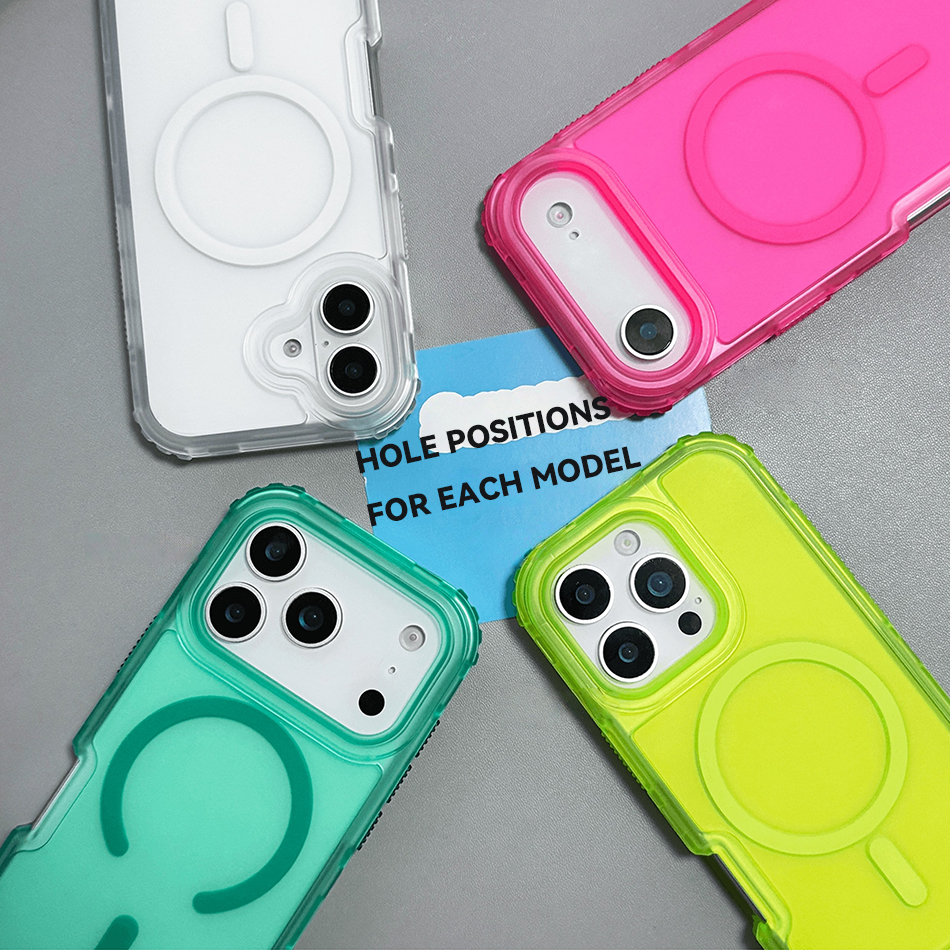 Magnetic 3 in 1 Neon Color Hea - Phone Cases Heavy Duty reseña y precio