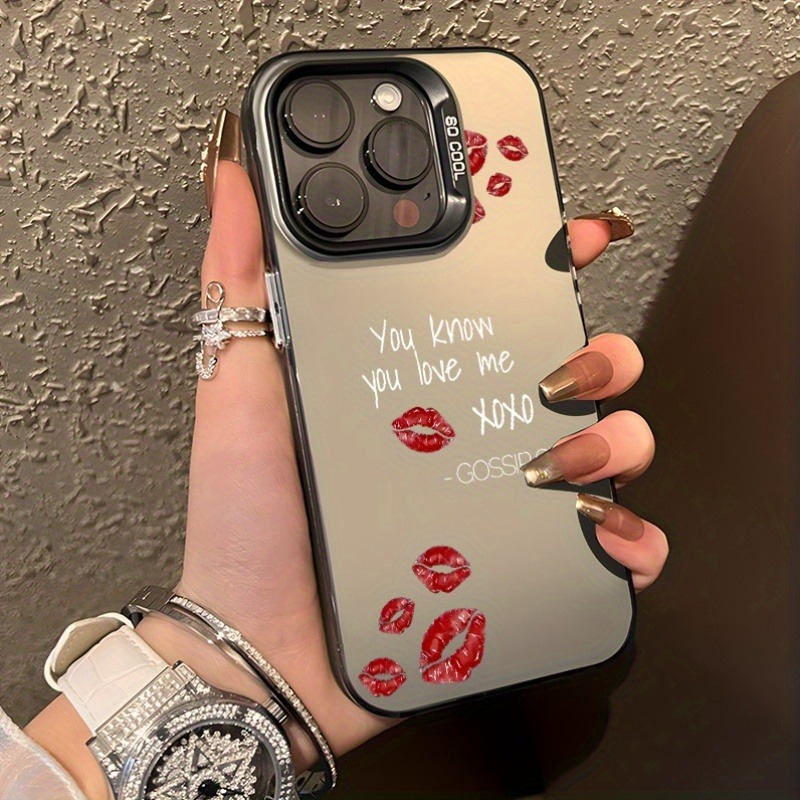 A Stylish Gossip-Themed Lip Pr - Phone Cases You Can Design reseña y precio