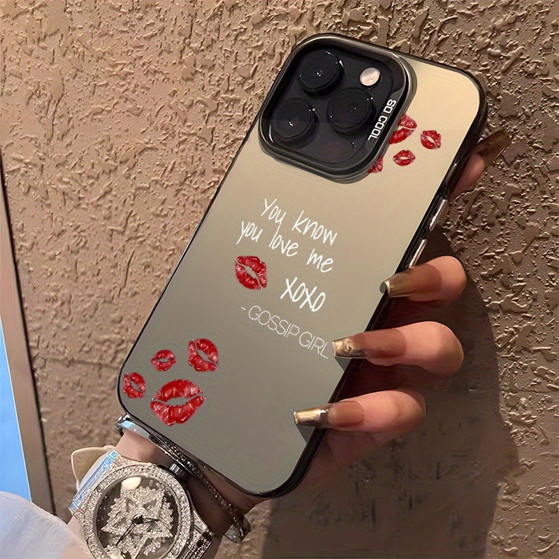A Stylish Gossip-Themed Lip Pr - Phone Cases You Can Design reseña y precio