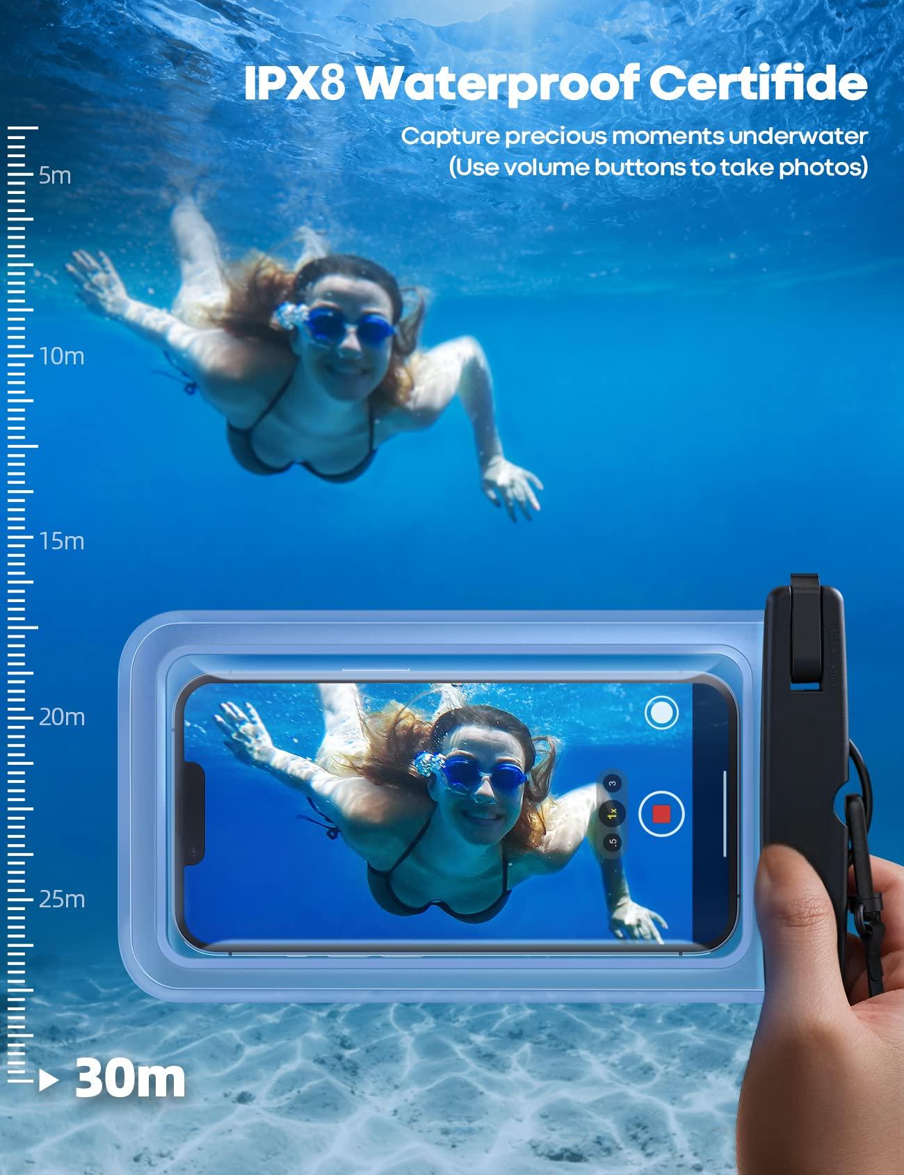 Waterproof Phone Pouch Case [E - Phone Cases Heavy Duty reseña y precio
