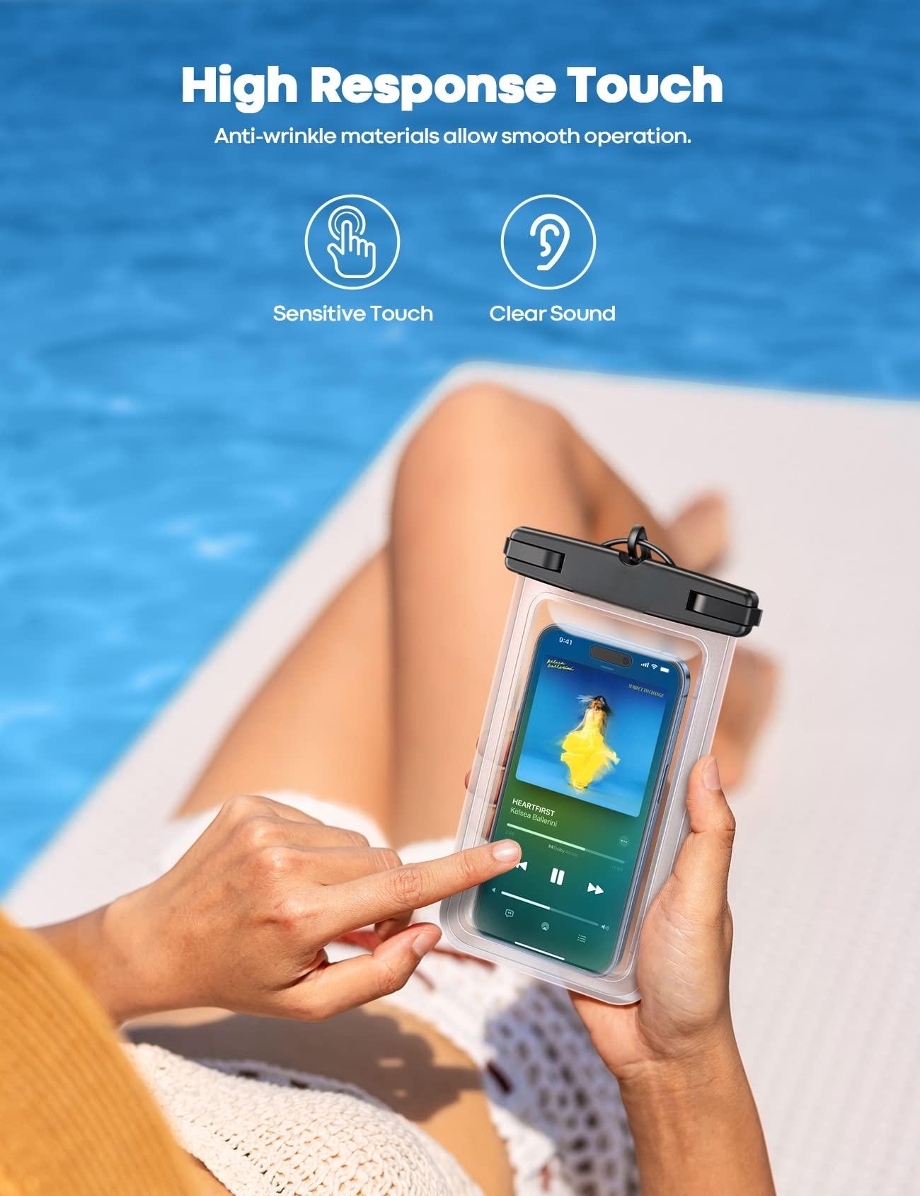 Waterproof Phone Pouch Case [E - Phone Cases Heavy Duty reseña y precio