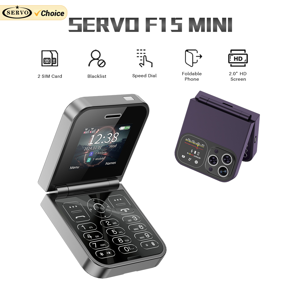 New SERVO Mini Flip Mobile Pho - Phone Cases Verizon reseña y precio