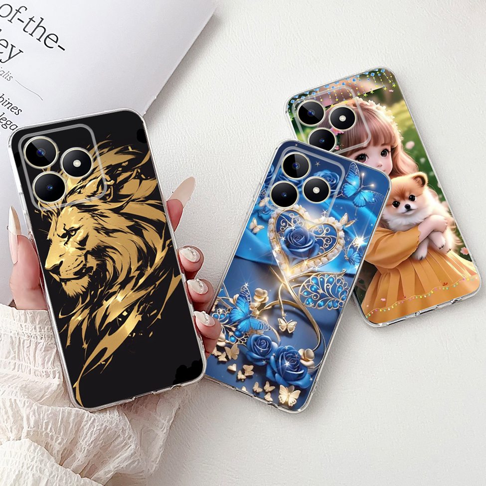 Clear For Realme C51 C53 Case  - Phone Cases Rimowa reseña y precio